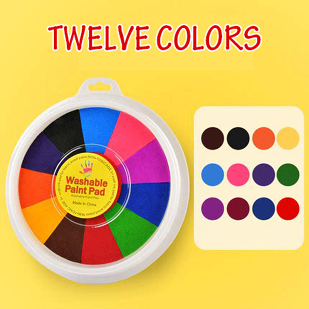 Kindergarten Finger Print Mud Non-toxic Washable Pigment