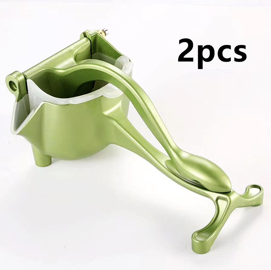 Portable Household Aluminum Alloy Manual Juicer Squeezer Fruit Tool - Minihomy