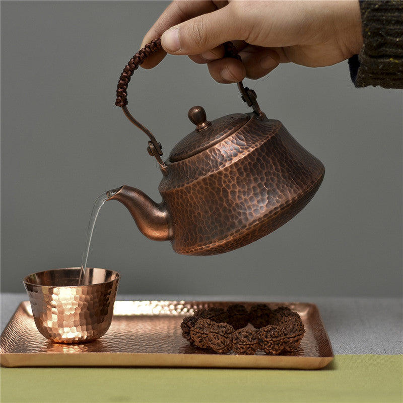 Handmade Small Copper Teapot Pure Copper Teapot Tiliang Brewing Tea