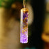 AURA REIKI Orgonite Energy Pendant - Natural Crystal Sweater Chain Necklace - Minihomy