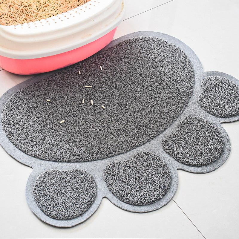 Pet Placemat Splash-proof Cat Litter Mat Anti-carry Out Cat Mat Pet Floor Mat - Minihomy