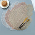 Hollow Insulation Pad, Leaf Placemat, Home Desktop, Anti-scald Mat, Dining Table - Minihomy