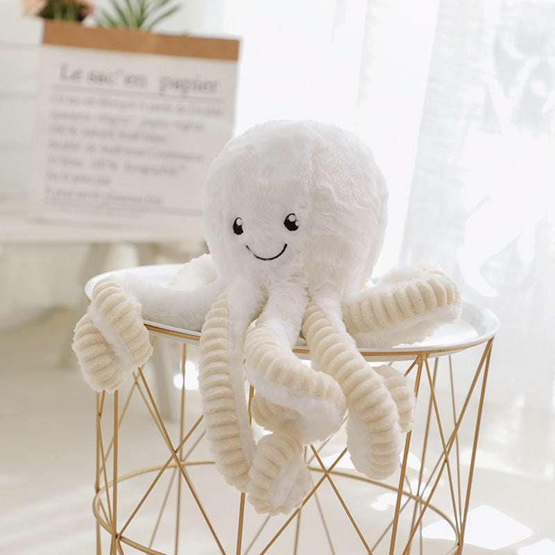 Lovely Simulation Octopus Pendant Plush Stuffed Toy Soft Animal Home Accessories Cute Doll Children Gifts