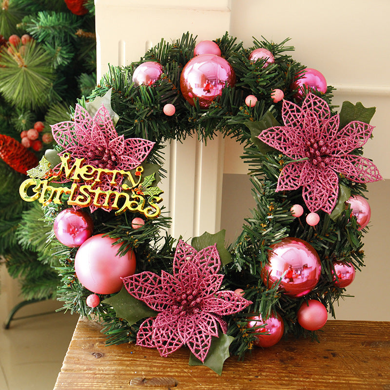 Christmas Wreath Home Decor For Home Garden Decorations - Minihomy