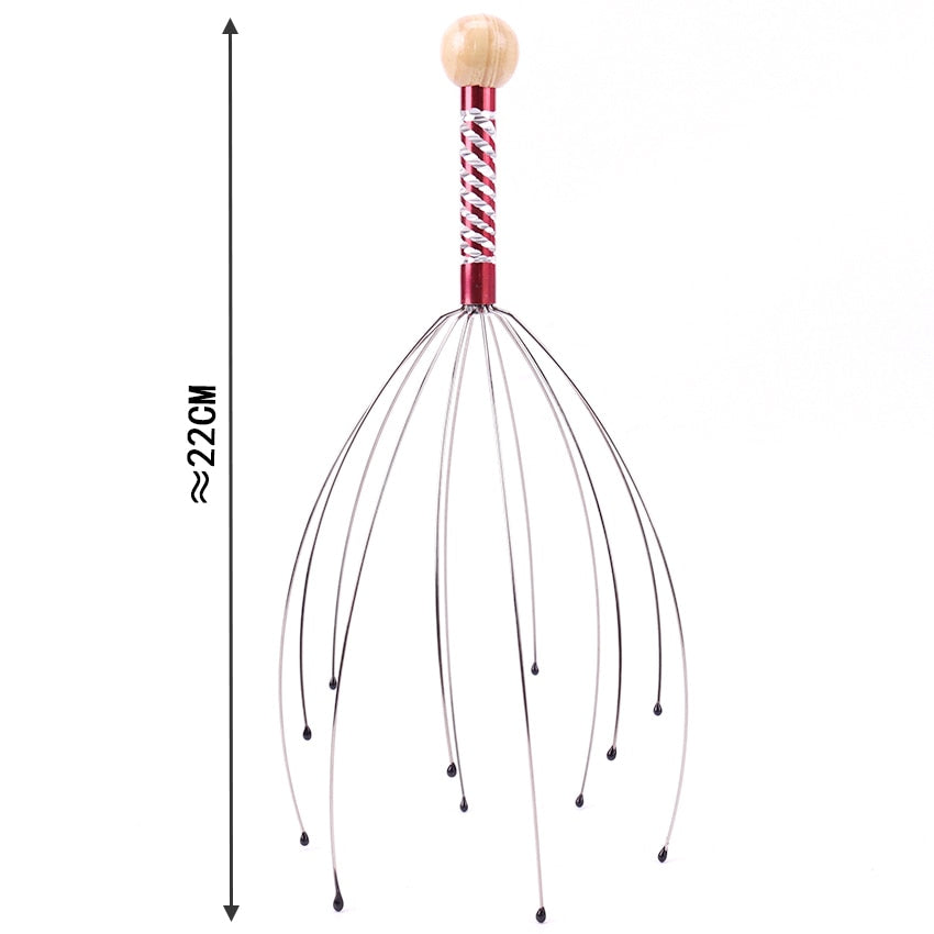 Hair Hair Raising Octopus Scalp Massager Massage Claw Manual Massager Head Massager  Grasper