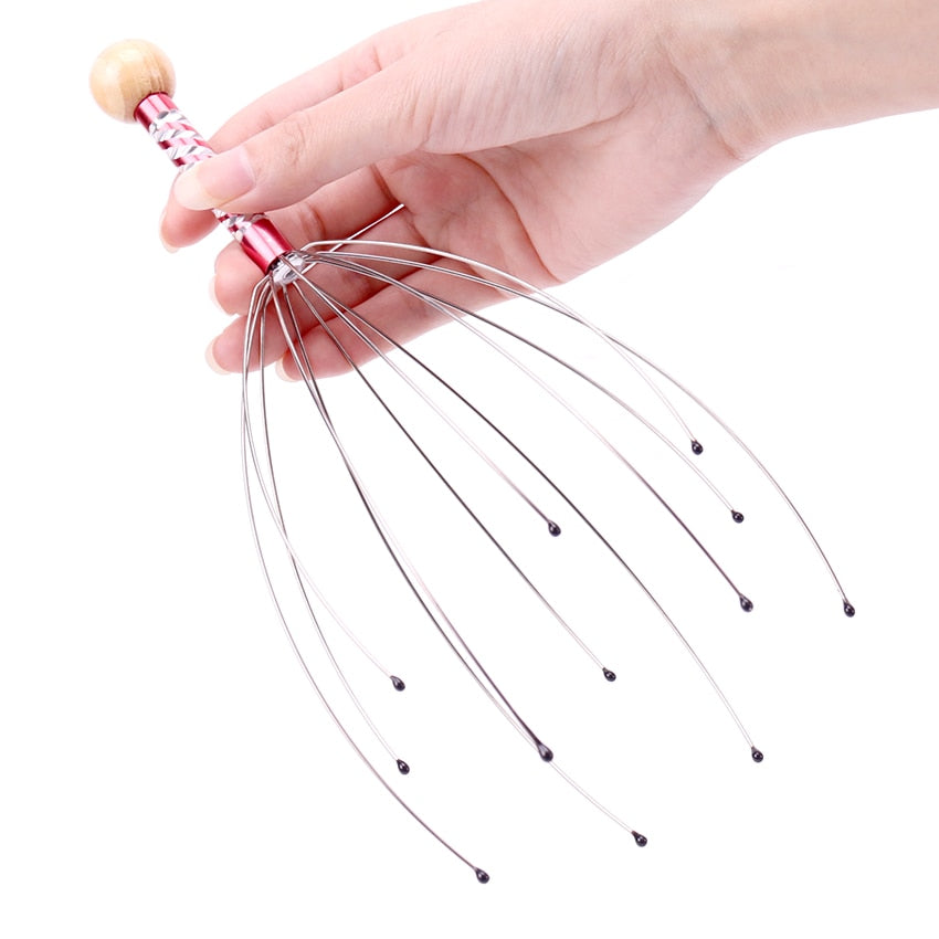 Hair Hair Raising Octopus Scalp Massager Massage Claw Manual Massager Head Massager  Grasper