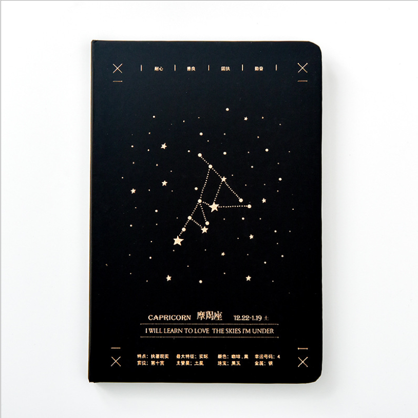 High-quality zodiac sign notebook - Minihomy