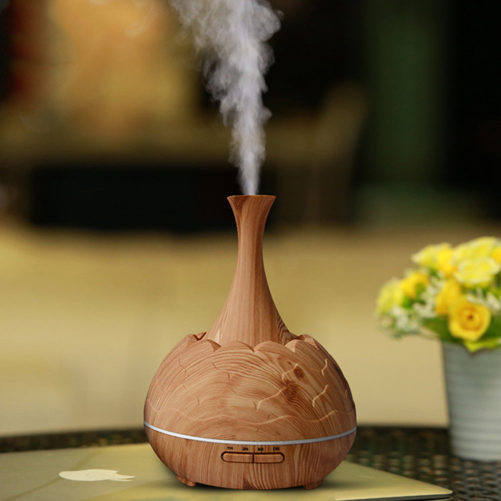 Wood grain aroma diffuser