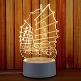 Bedroom bedside creative electronic night light - Minihomy