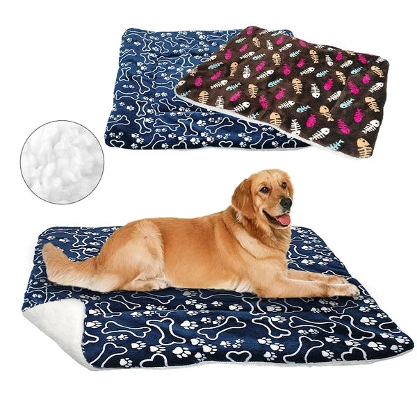 Flannel Material Thick Pet Blanket