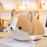 Cute Corgi Dog Plush Toy Stuffed Soft Animal Cartoon Pillow Lovely Christmas Gift for Kids