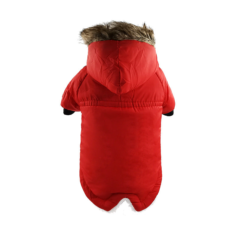 Dog Clothes Winter Thickened Warmth Cotton Pet Dogs Coat Jacket - Minihomy