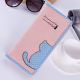 High Quality Cat Cartoon Creative Female Card Holder women's wallet