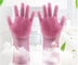 Silicone Heat-resistant Cleaning Brush Scrubbing Gloves - Minihomy