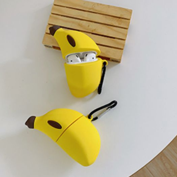 Lovely banana airpods Pro protective silicone