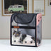 PVC Breathable Large Capacity Cat Carrying Space Capsule Cat Bag Portable Pet Dog Backpack Fold - Minihomy