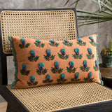 Vintage Handmade Embroidered Throw Pillows