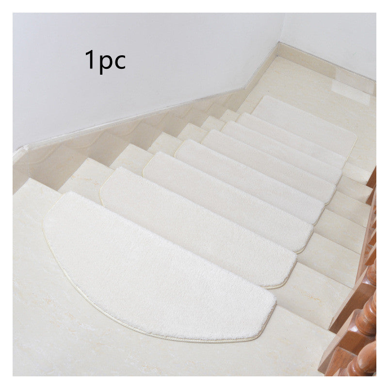 Solid color stair free glue self-adhesive stair carpet