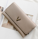 Passport Cover Pu Leather Cute Marble Style Credit Card Holder Women's wallet