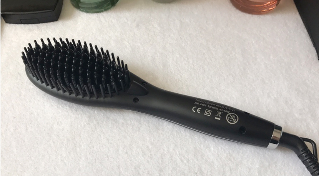 Ceramic Hair Straightening Brush - Minihomy