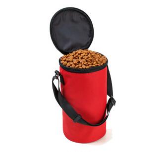 Waterproof Food Bag Dog Feeders Travel Bowls Dry Food Container Bag For Dog Food