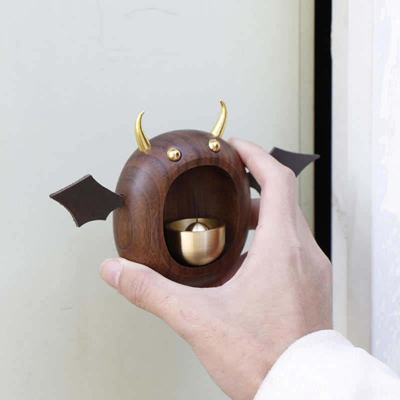 Hang Copper Bell Living Room Door To Remind