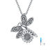 Dragonfly Cremation Necklace Jewelry for Ashes Sterling Silver for Women - Minihomy