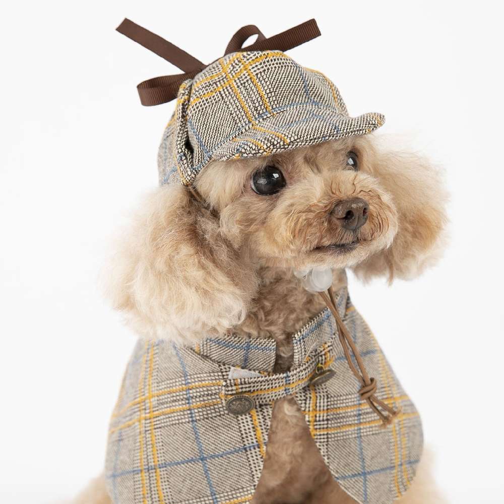 Detective Outfit Cute Personality Cloak Pet Dog Clothes - Minihomy