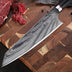 Japanese Imported Damascus Steel Slicing Knife Kitchen Knife For Cutting Meat - Minihomy