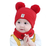 Children Baby Autumn Winter Girls wool Hat For Kids Toddler - Minihomy