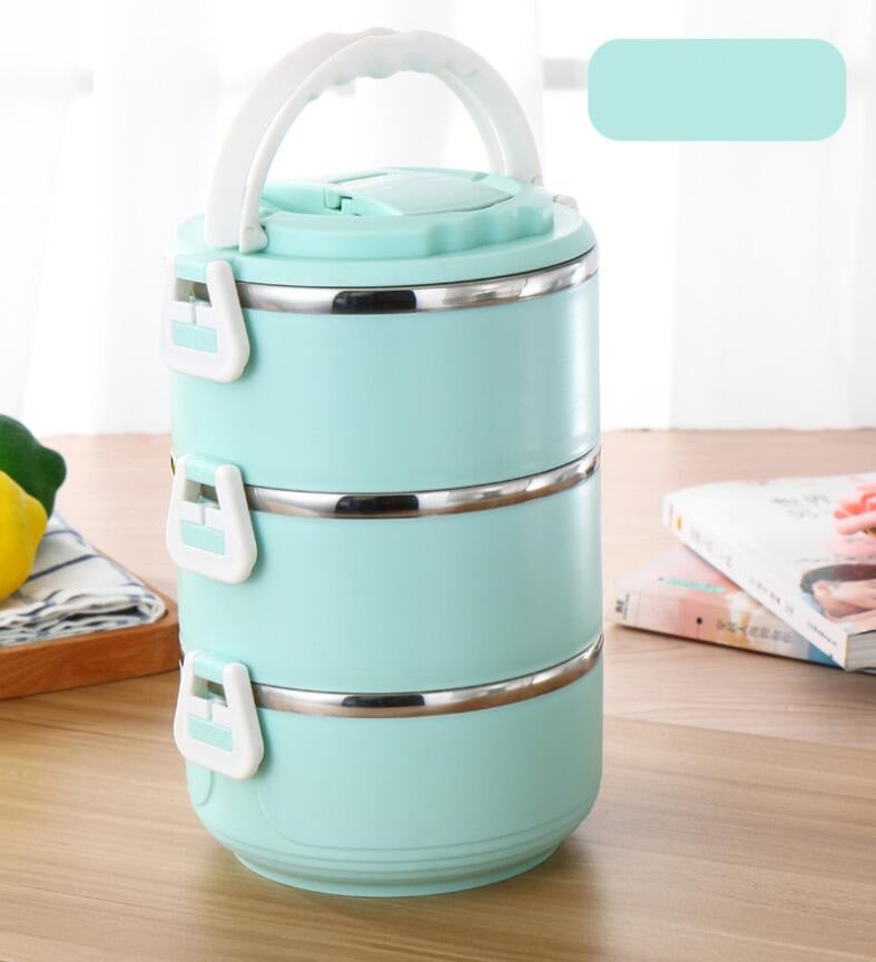 304 lunch box stainless steel insulated lunch box - Minihomy