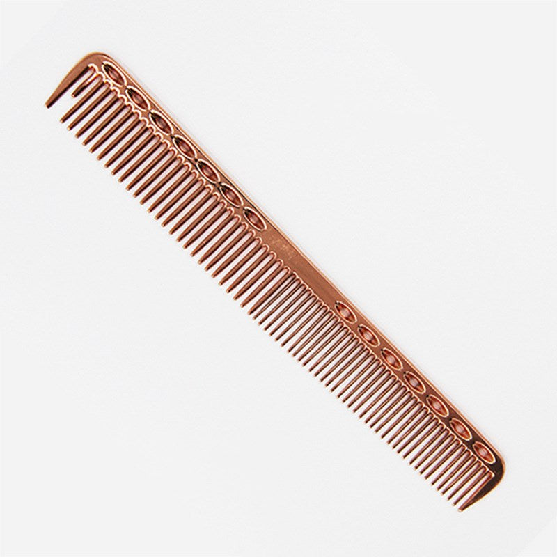 Space aluminum haircut comb high-grade metal comb