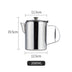 Pull teapot stainless steel coffee pot , milk teapot hand flush pot