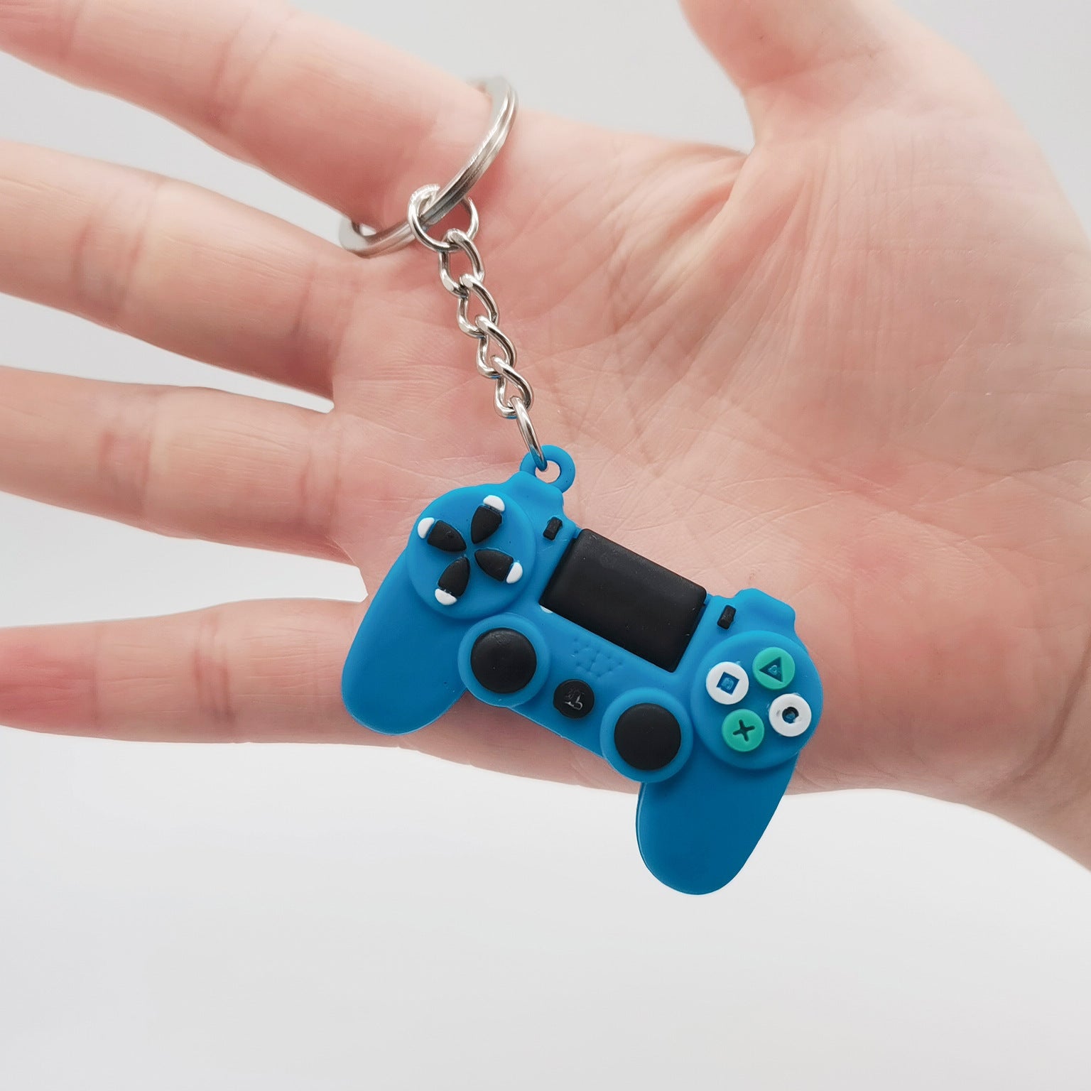 Simulation Toy Game Machine Car Keychain