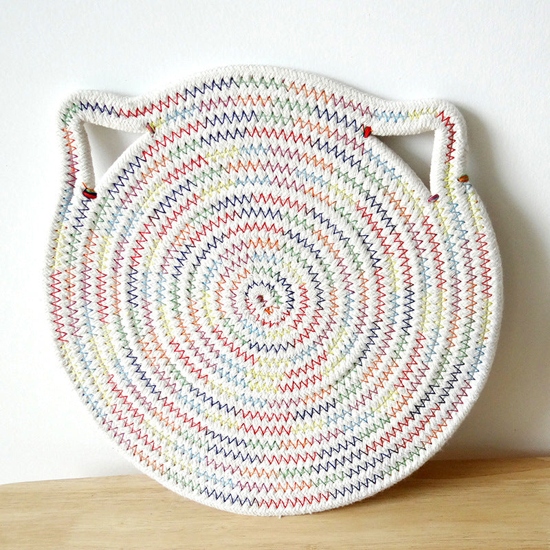 Hanging table mat with cat ears Kitchen accessories - Minihomy