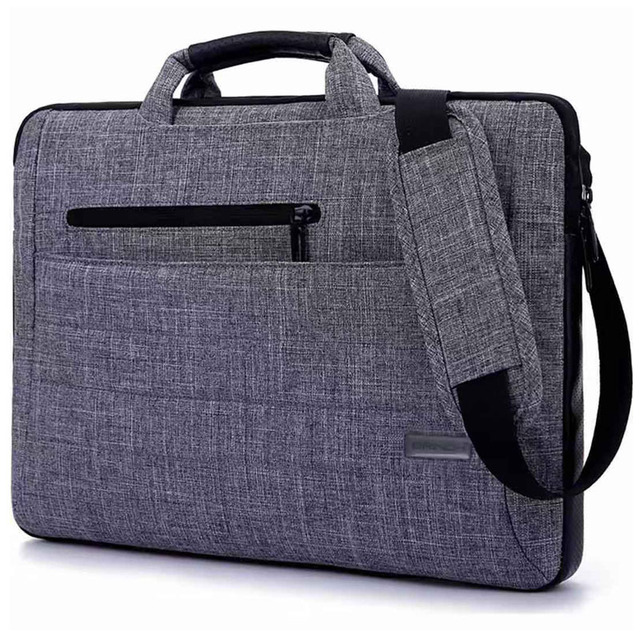 Notebook Computer Laptop Sleeve Bag Unisex Cover Case Briefcase Shoulder Messenger Bag