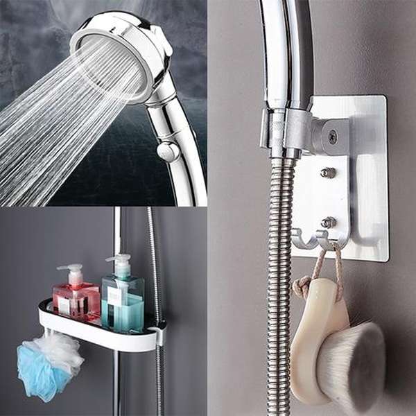 Household sprinkler bathroom shower rain shatter-resistant suit shower head - Minihomy