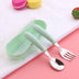 Three Piece Stainless Steel Children's Cutlery Fork And Spoon