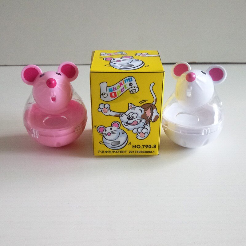 Pet Leaking Device Mouse Tumbler Funny Cat Interactive Toy