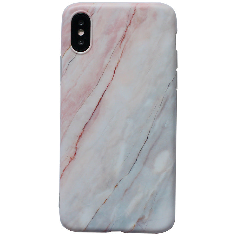 Compatible with Apple, Luxury marble phone case for iPhone 7 case for iphone X 7 6 6S 8 Plus 6S case cover XR XS MXA silicon case - Minihomy