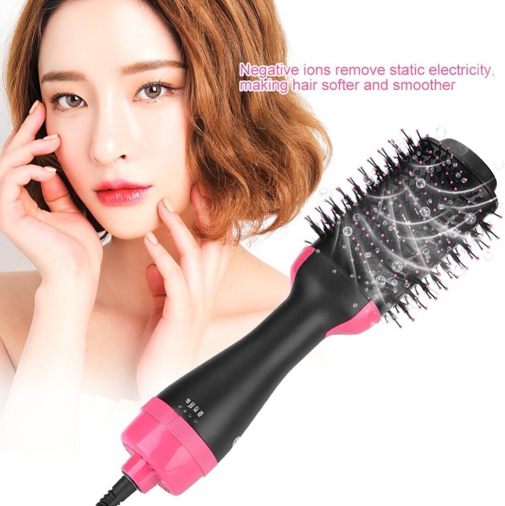 One-Step Electric Hair Dryer Comb - Multifunctional Styling Brush - Minihomy