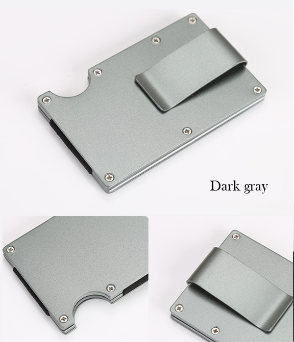 Card holder, Money Clip, Business Card Hloder, Business Gift, Security & Antimagnetic - Minihomy