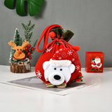 Cute Christmas Gifts Santa Doll Candy Bag Gifts Decoration - Minihomy