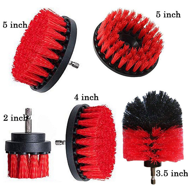 Multifunctional Electric Drill Brush for Clean Kitchen Floor and Automobile Tires - Minihomy