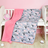 Cotton cartoon baby blanket - Minihomy