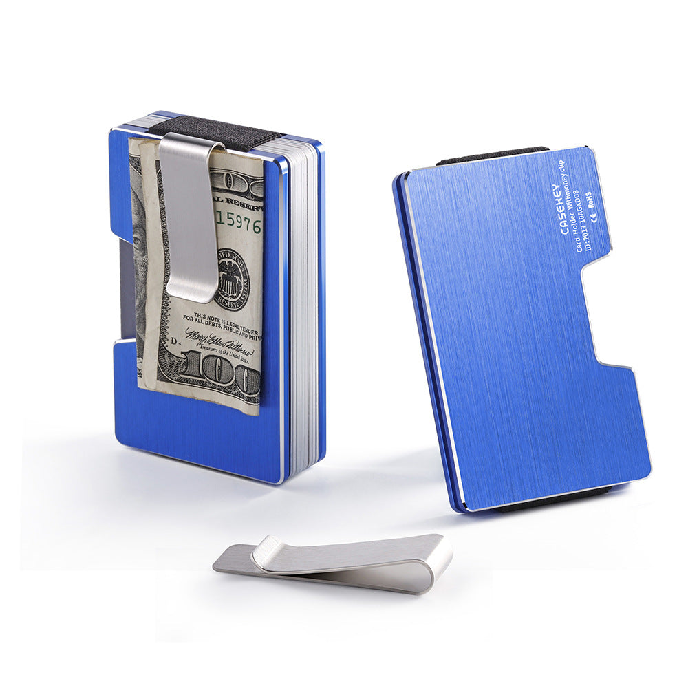 Credit Card Holder Aluminum Delicate Metal Wallet