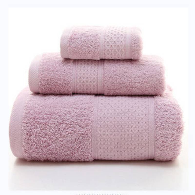 Pure cotton thickened bath towel