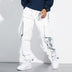 Classic Streetwear Casual Men Ribbons Harem Jogging Pants - Minihomy