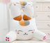 Cat pillow cushion bed back cushion cute waist cushion office sofa pillow lumbar cushion car pillow - Minihomy