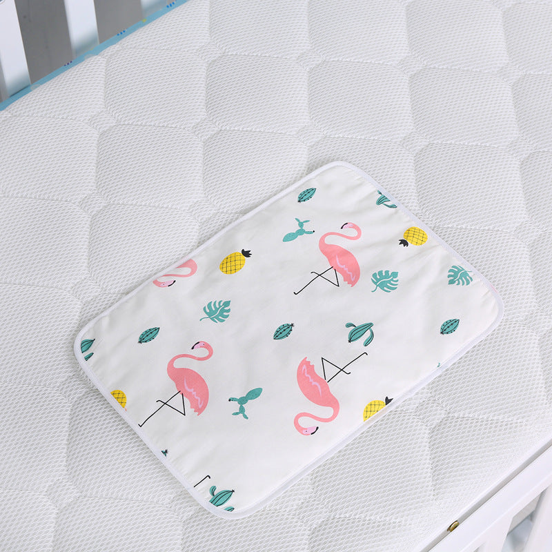 Baby cotton portable diaper changing pad - Minihomy